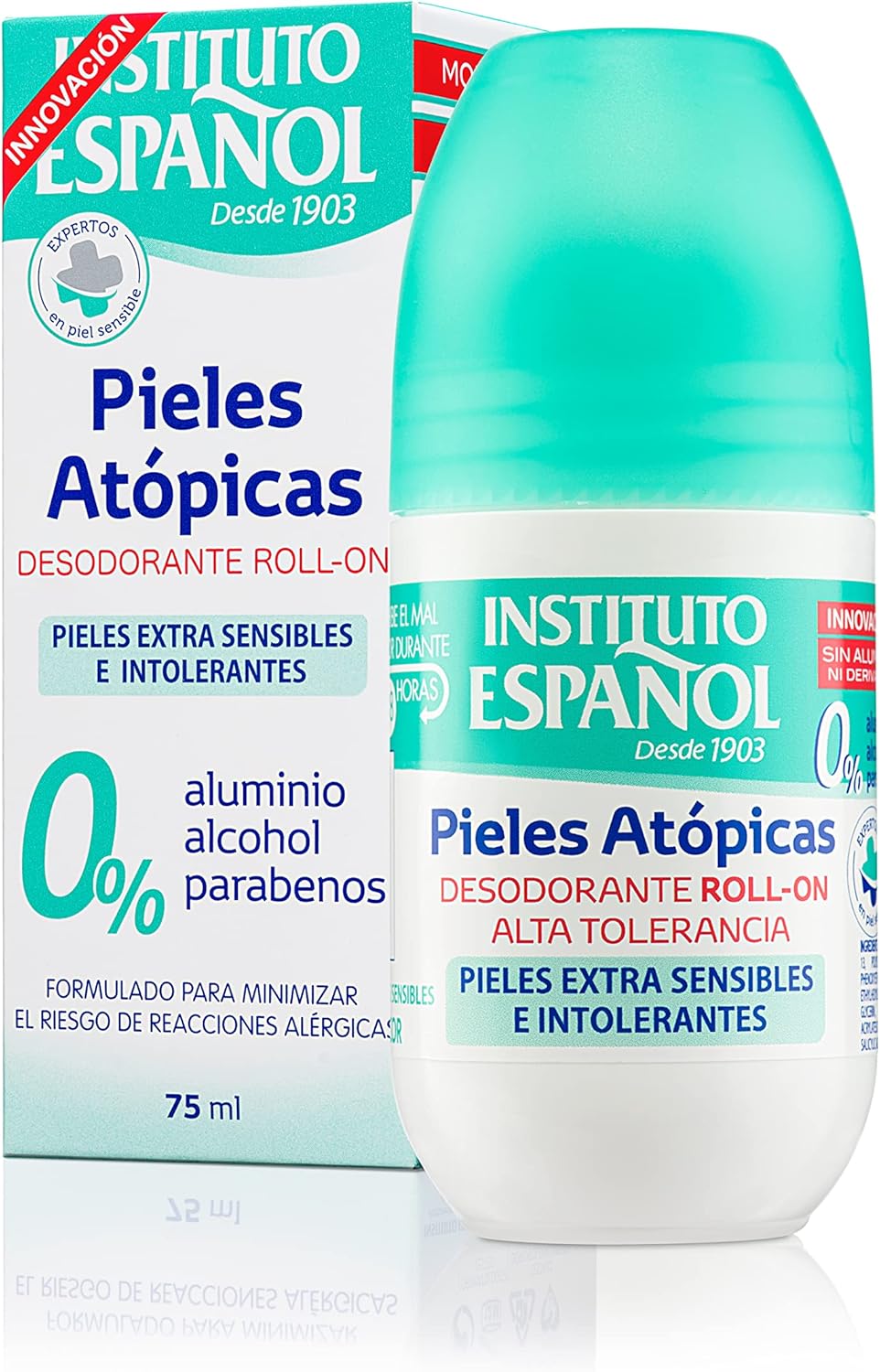 Instituto Español Intituto Espanol Deodorant roll-on pre atopickú pokožku a citlivú pokožku 75 ml