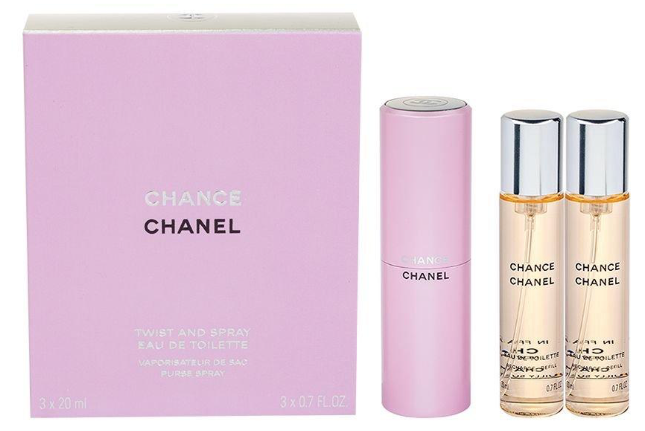 CHANEL Chance EDT, 3 x 20 ml