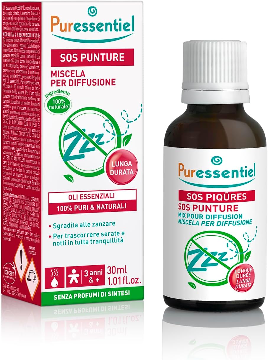 Puressentiel - SOS Puncture - esenciálne oleje na difúziu 30 ml