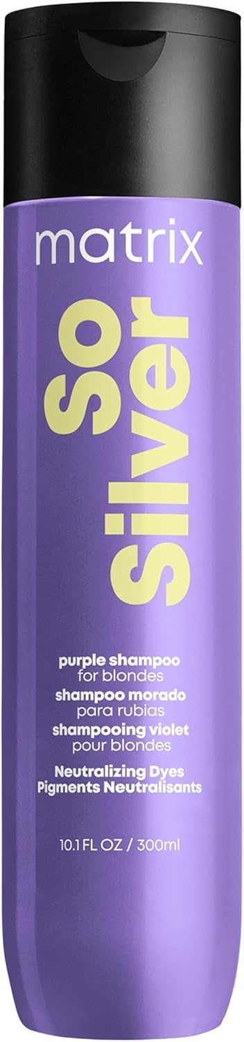 Matrix šampón So Silver Pre blond, šedivé a strieborné vlasy, Tónuje a neutralizuje 300 ml
