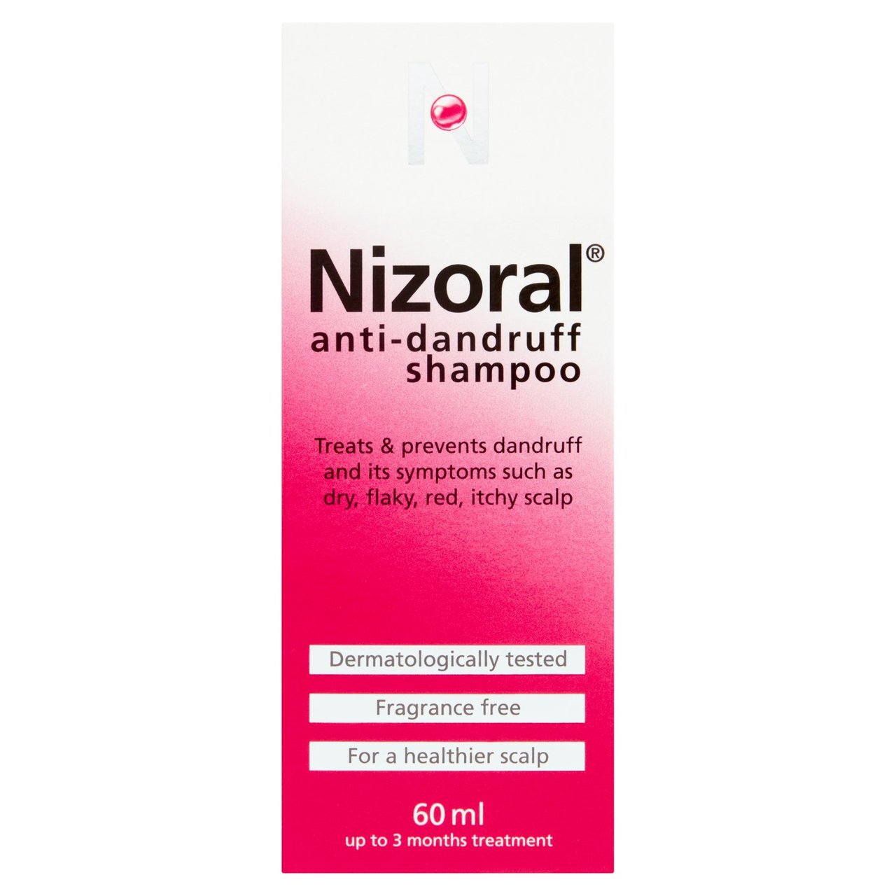 Nizoral šampón proti lupinám 60 ml