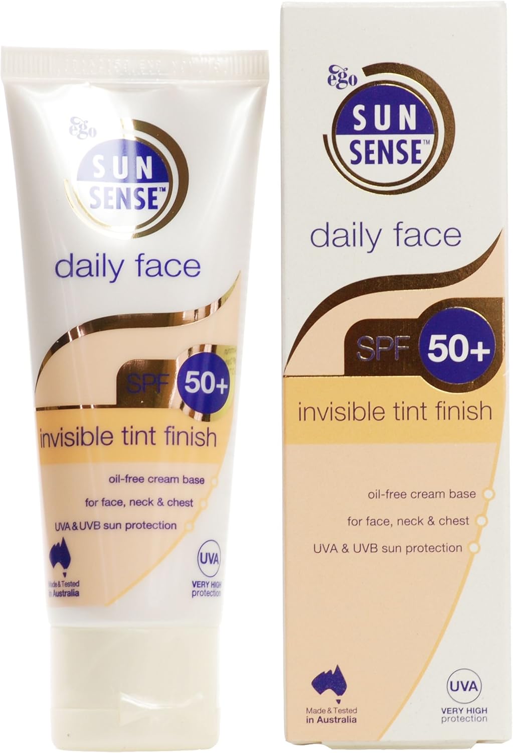 SunSense Denný opaľovací krém na tvár SPF 50+ 75 g