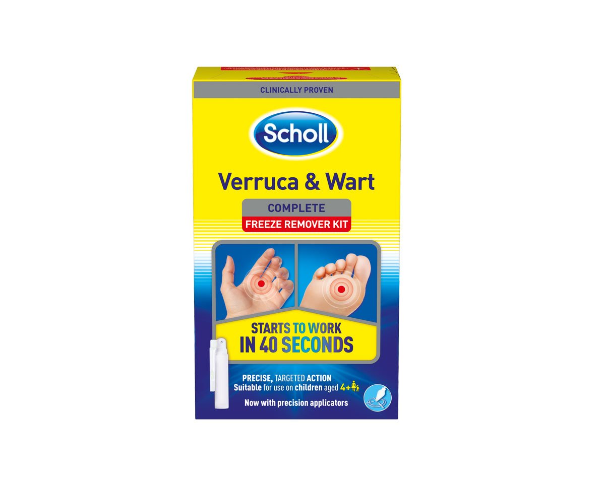 Scholl Ošetrenie Verucca Freeze pre účinné odstránenie bradavíc 80 ml