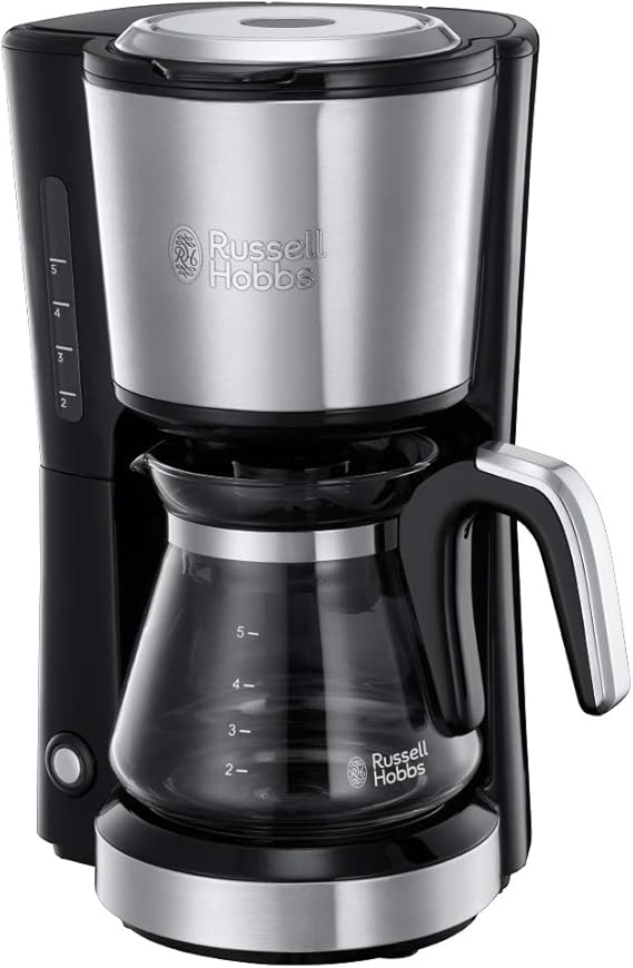 Russell Hobbs Mini kávovar s filtrom (5 šálok, sklenená karafa s objemom 0,6 l, 24210-56, B-trieda