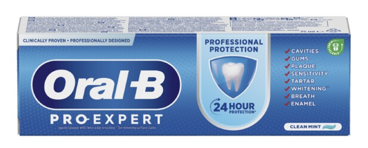 Oral-B Zubná pasta, 75 ml - Rôzne druhy
