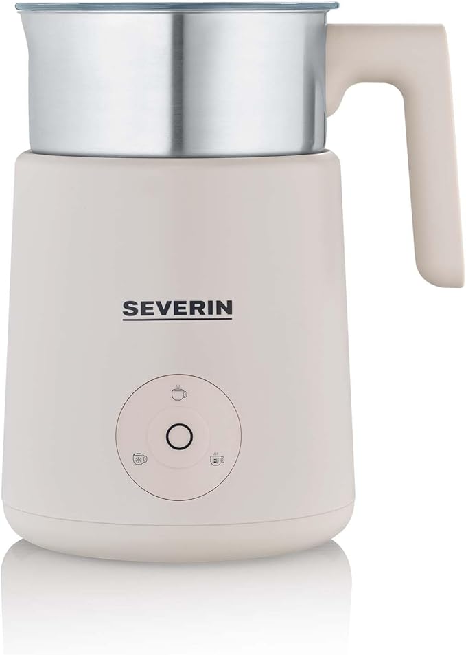 SEVERIN Design Indukčný napeňovač mlieka, estetický, béžový, SM 3589