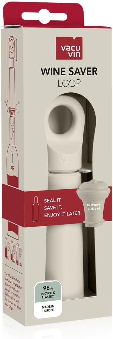 Vacuvin Wine Saver pumpa pieskovej farby