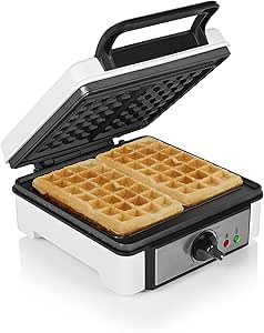 Princess Waffle Iron 132397, Belgický vaflovač, strieborná/čierna, B-trieda