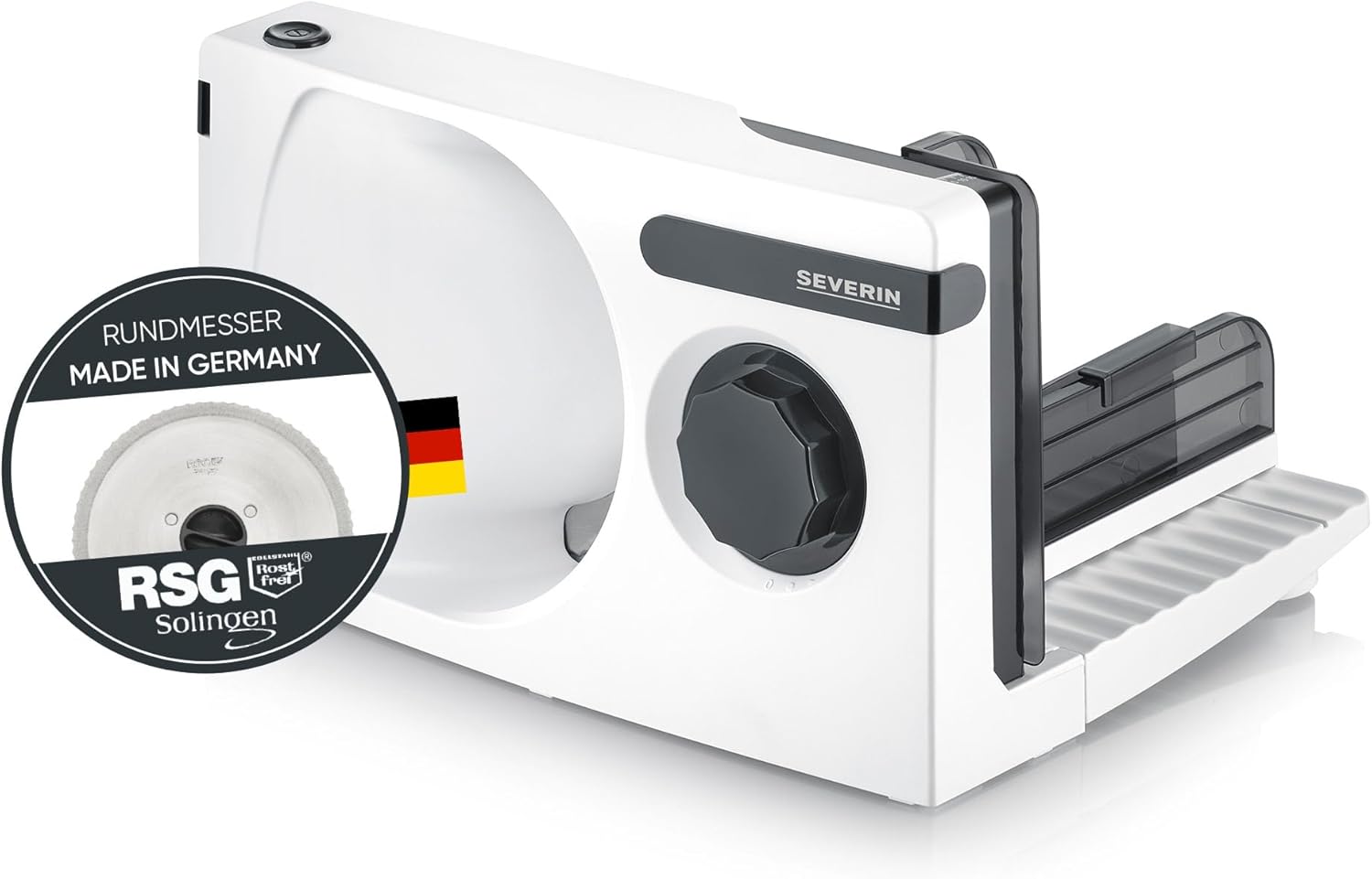 SEVERIN AS 3912 Krájač na chlieb biely/čierny-rozbalené