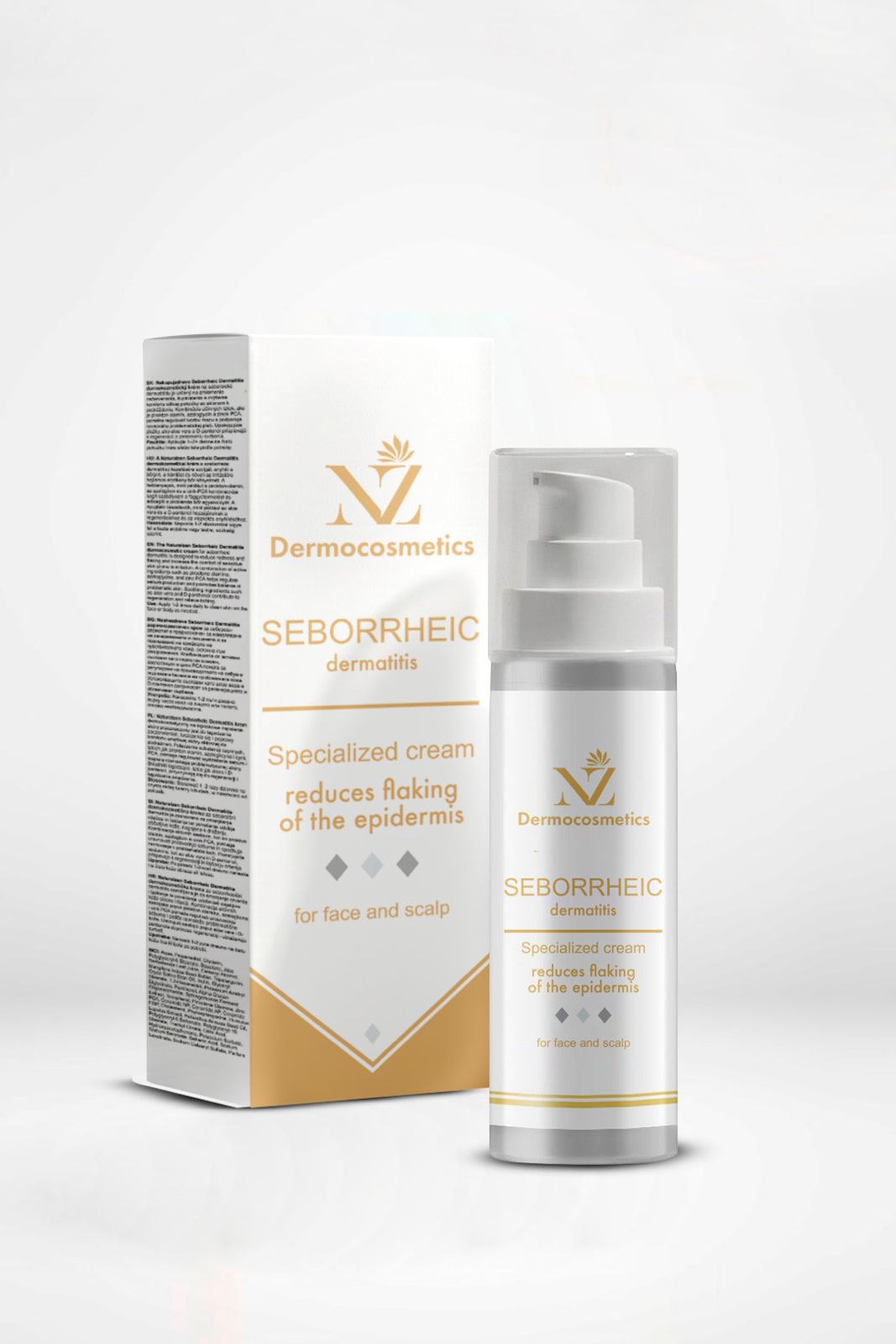 E-shop Nakupuj Zdravo NZ Dermocosmetics Seborrheic Dermatitis – dermokozmetický krém na seboroickú dermatitídu pre tvár a vlasovú pokožku