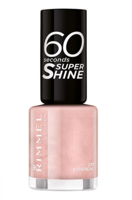 Rimmel 60 Seconds Super Shine lak na nechty 210 Ethereal, 8ml