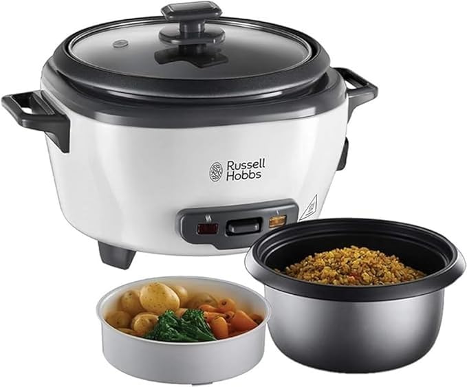Russell Hobbs Ryžovar 0,8 l vrátane parnej vložky 27030-56-b trieda