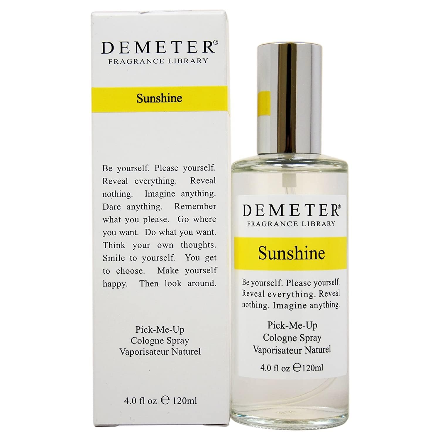 Demeter Sunshine kolínska voda s rozprašovačom, 120 ml