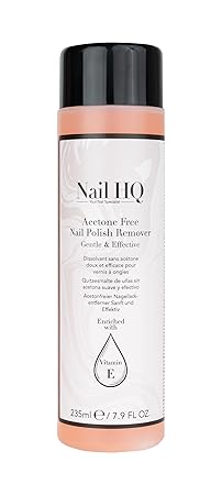 Nail HQ bez acetónu Odlakovač na nechty 235ml