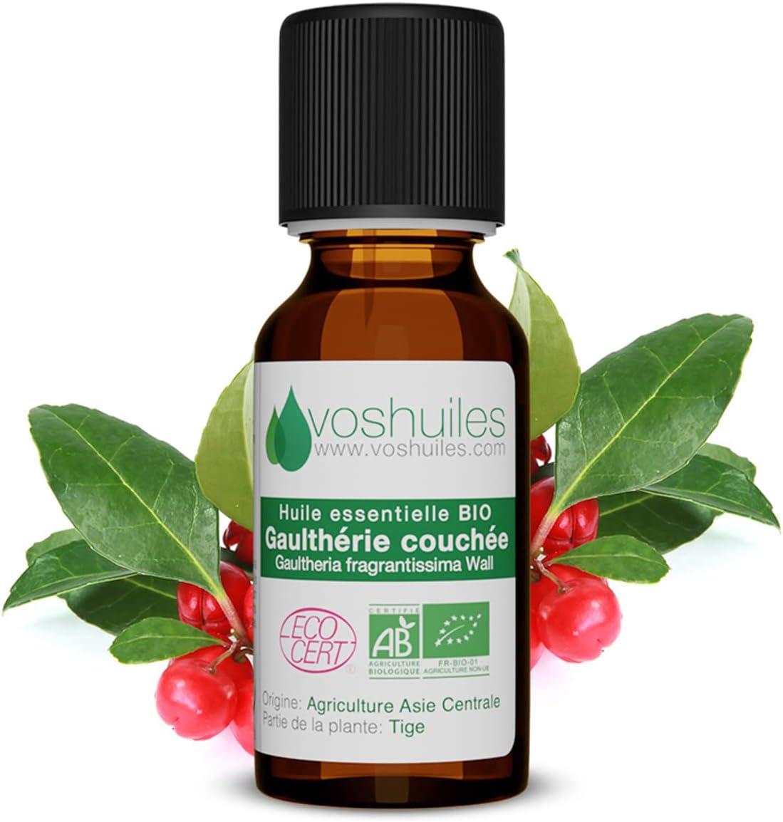 Voshuiles - Organický esenciálny olej Wintergreen 20 ml