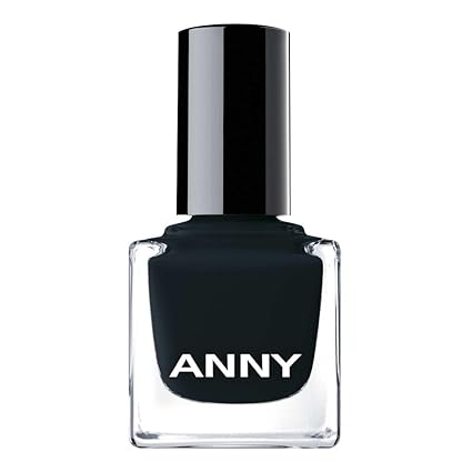 ANNY Lak na nechty 346 Deep Black Chief - 15 ml farba čierna