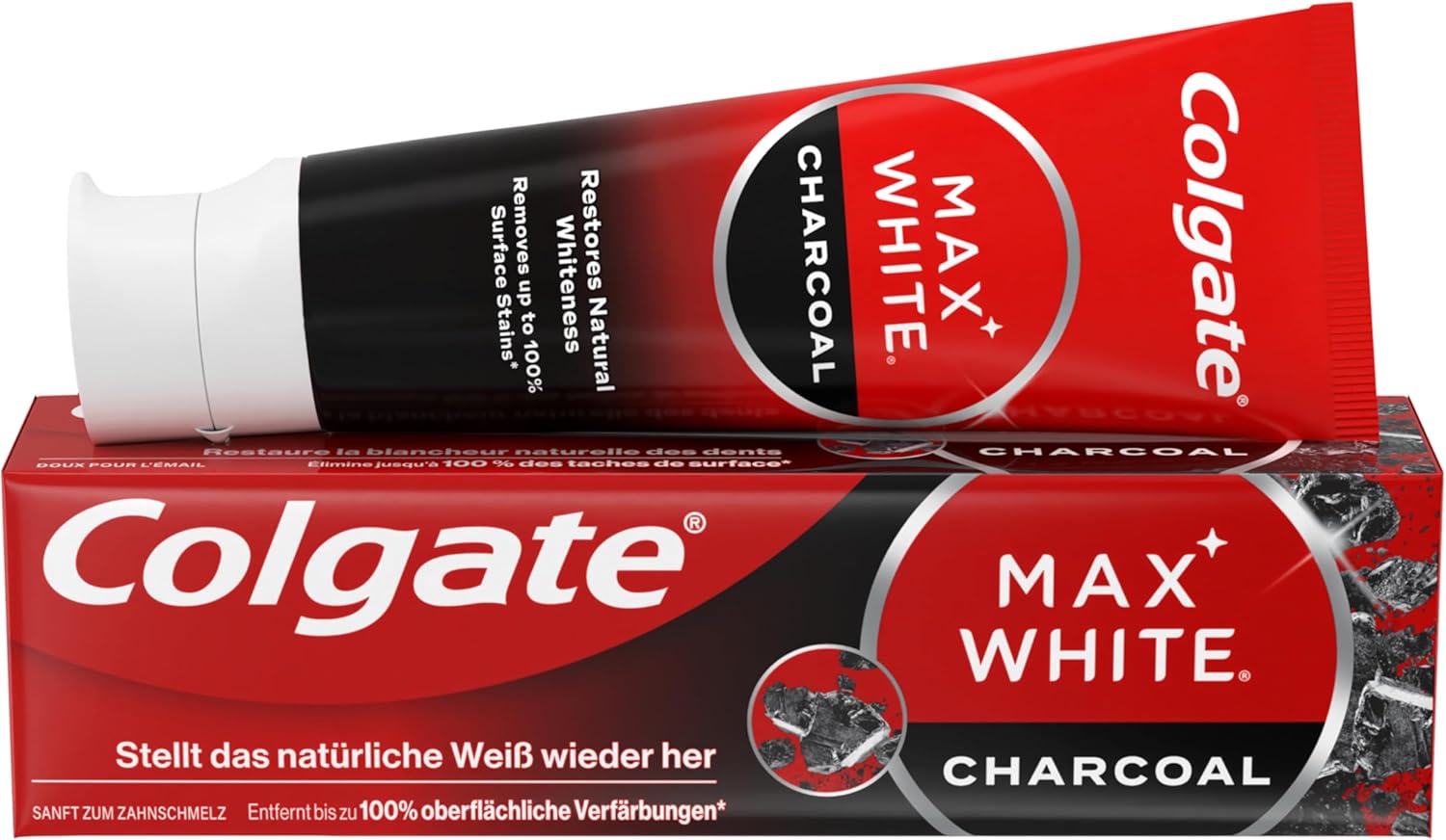 Colgate Max White Charcoa zubná pasta 75 ml