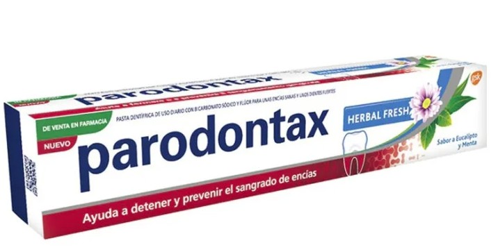 Parodontax Herbal Fresh zubná pasta Eukalyptus a Mäta 75 ml-bez krabice