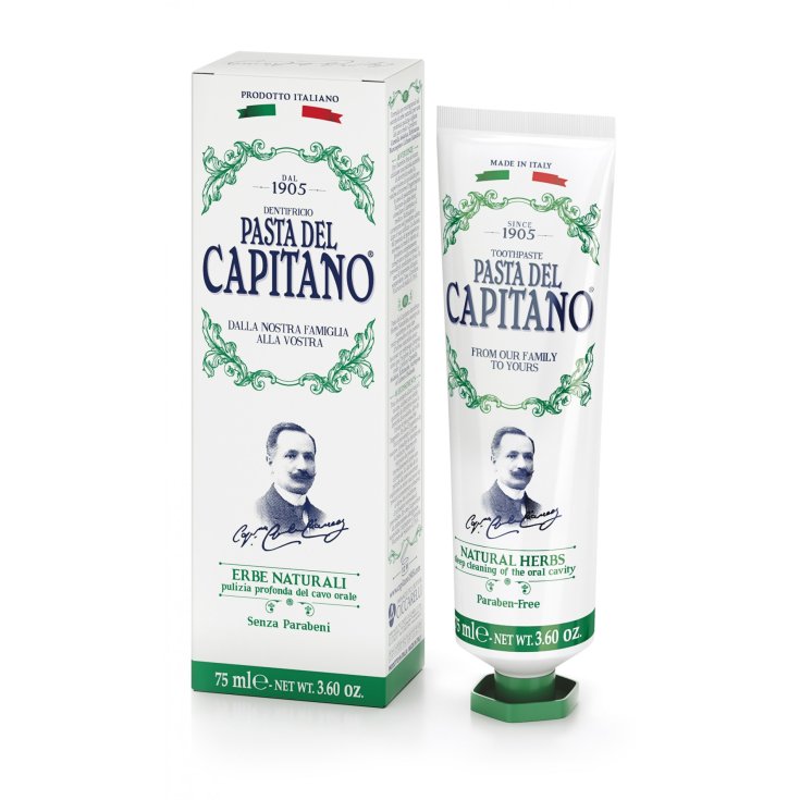 Pasta Del Capitano 1905 Prírodná bylinná zubná pasta 75ml