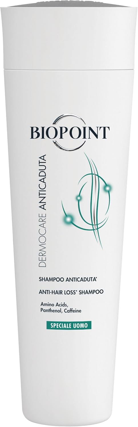Biopoint Dermocare šampón proti vypadávaniu vlasov pre mužov 200 ml