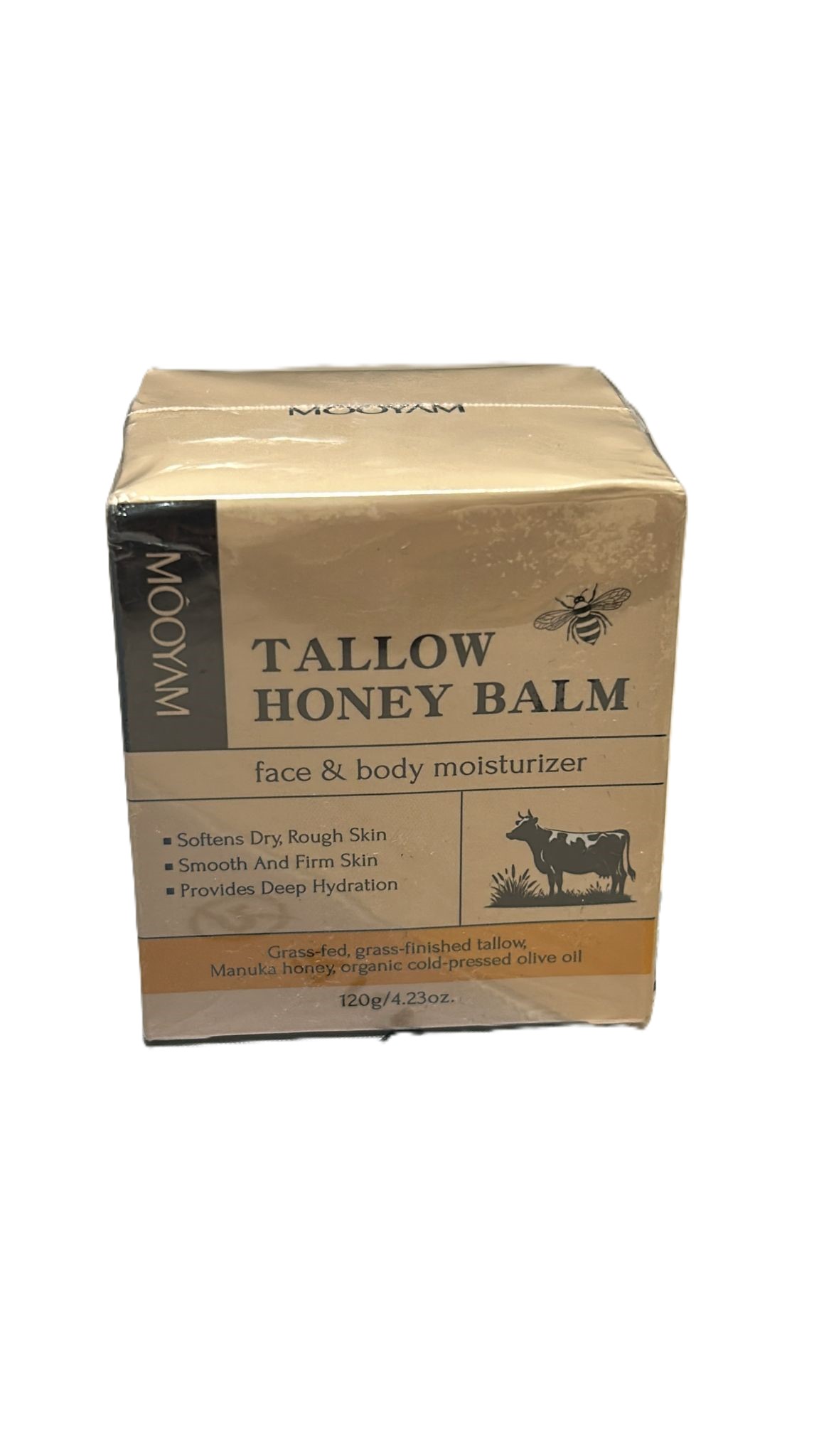 Mooyam Tallow Honey Balm Face & Body Moisturizer 120 g