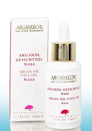 Argandor Argand’Or Arganový olej na tvár s ružou 50 ml