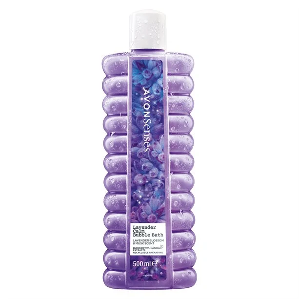 Avon Senses Lavender Calm – Relaxačný penový kúpeľ 500 ml