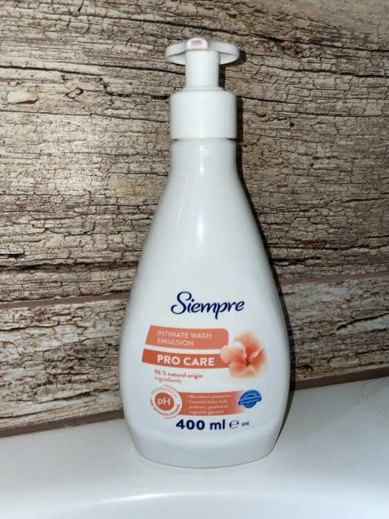 Siempre Pro Care – Jemná intímna umývacia emulzia 400 ml
