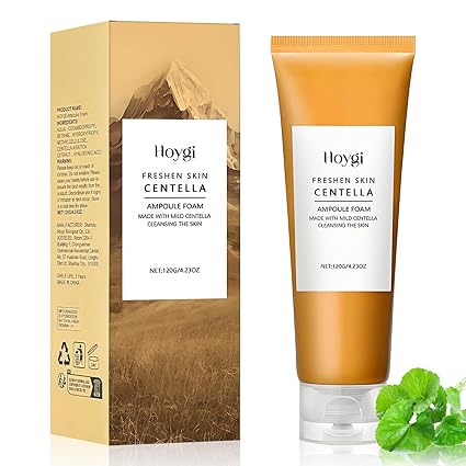 Hoygi Freshen Skin Centella Ampoule Foam Čistiaca pena s pupočníkom a kyselinou hyalurónovou 120g