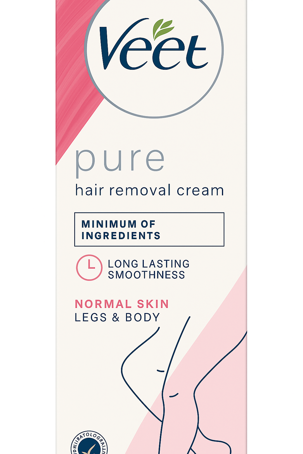 Veet Pure – Krém na depiláciu pre normálnu pokožku (200 ml)