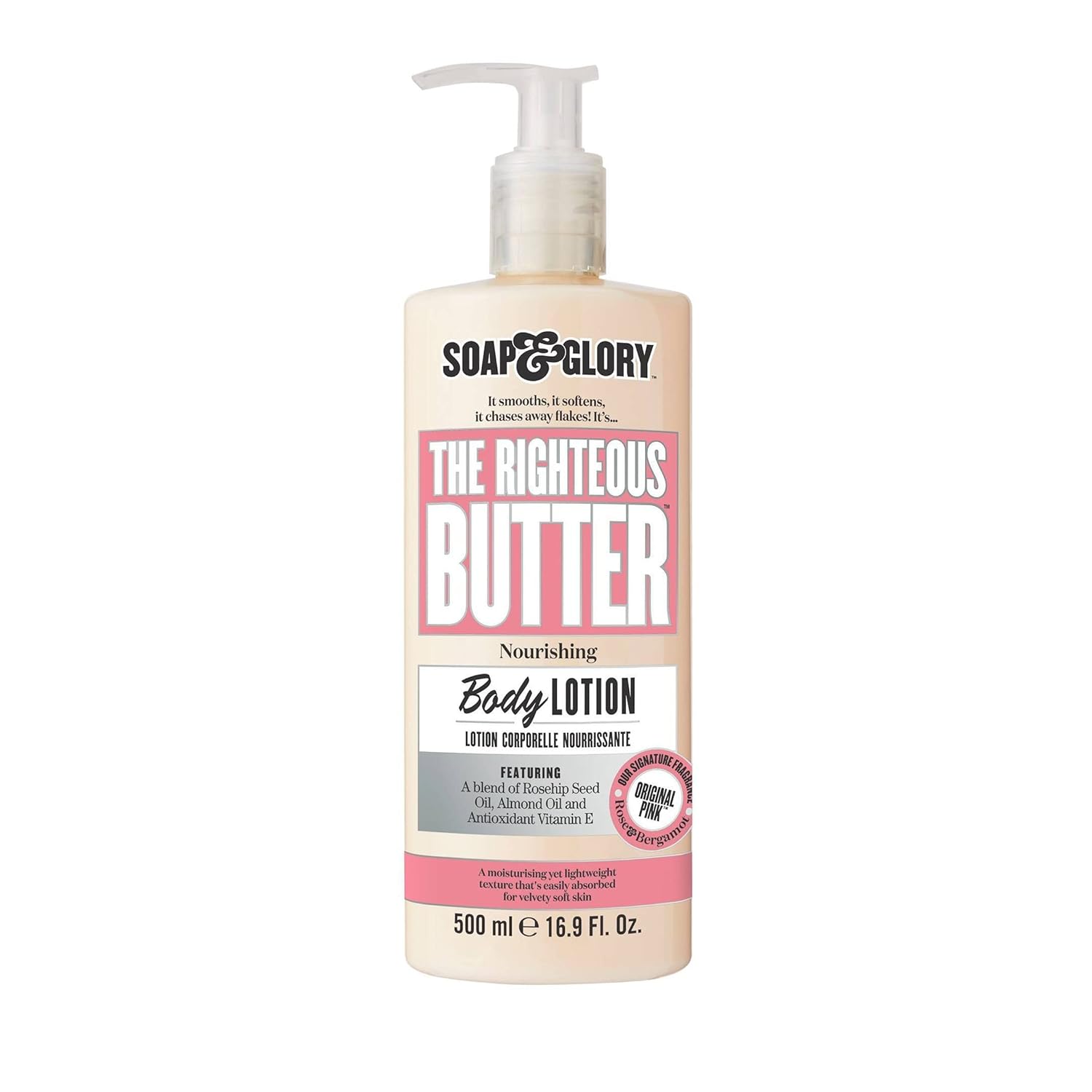 Soap & Glory The Righteous Butter, Telové mlieko 500 ml