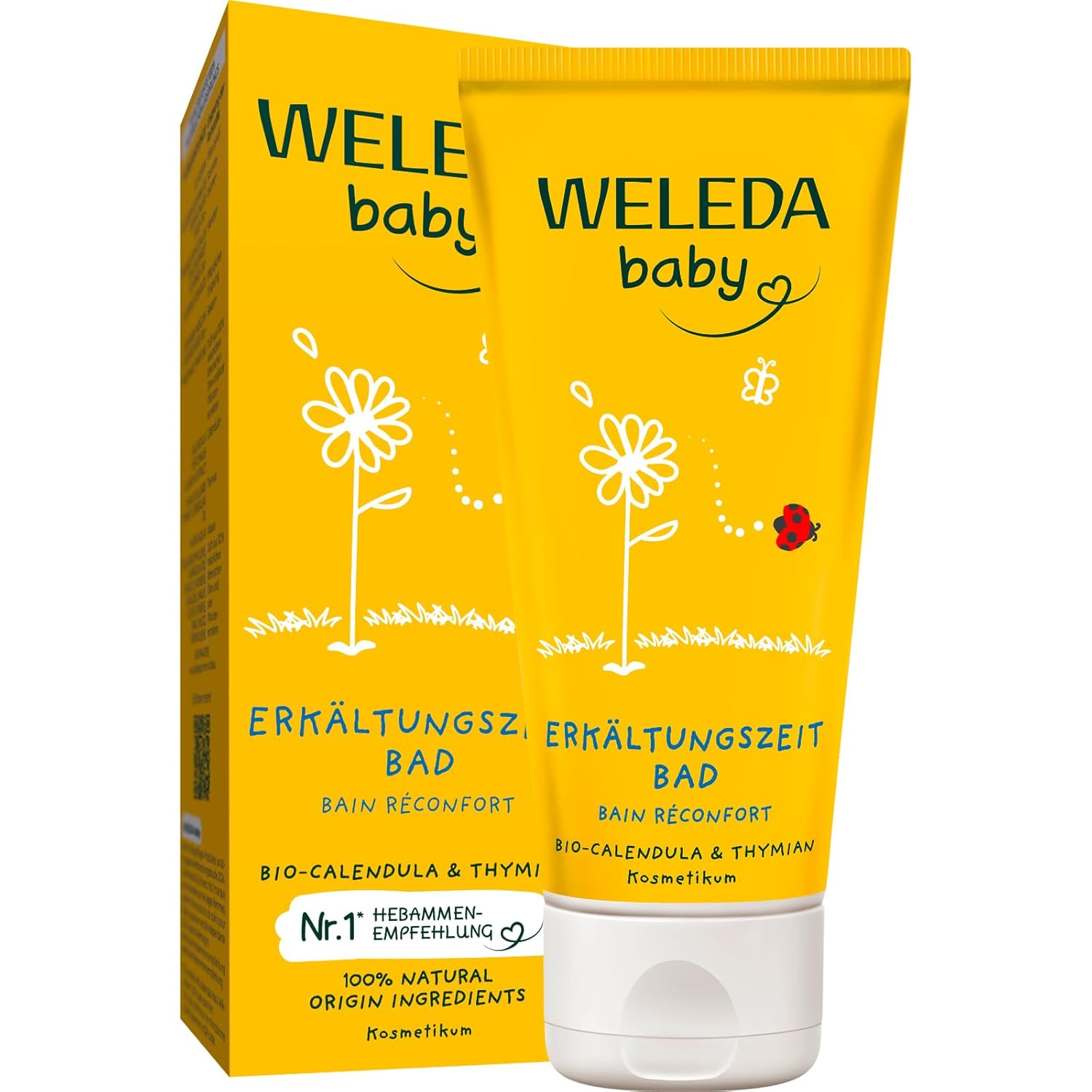 WELEDA Organický detský nechtíkový kúpeľ 75ml