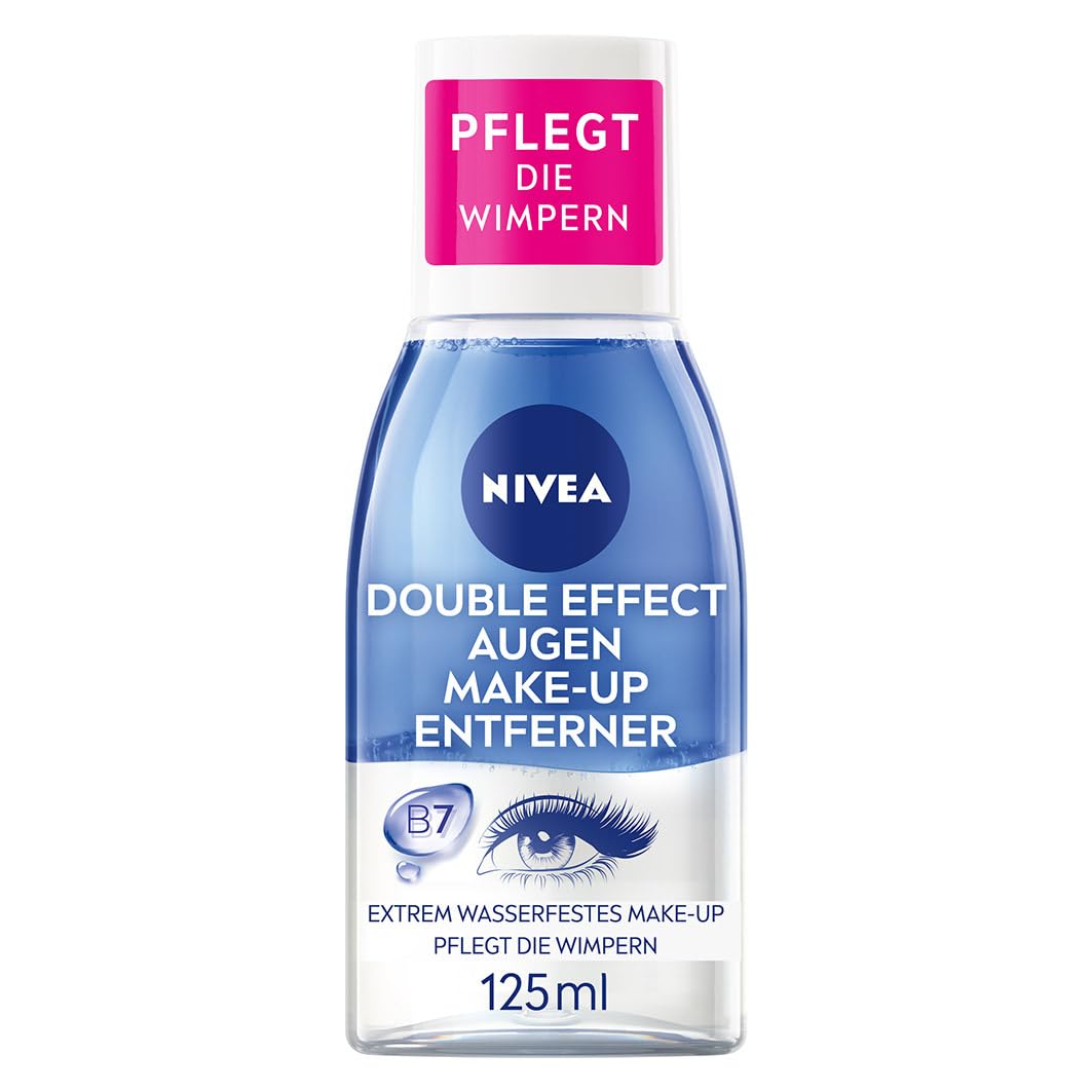 Nivea Double Effect Eye Make-up Remover – Dvojzložkový odličovač očí (125 ml)