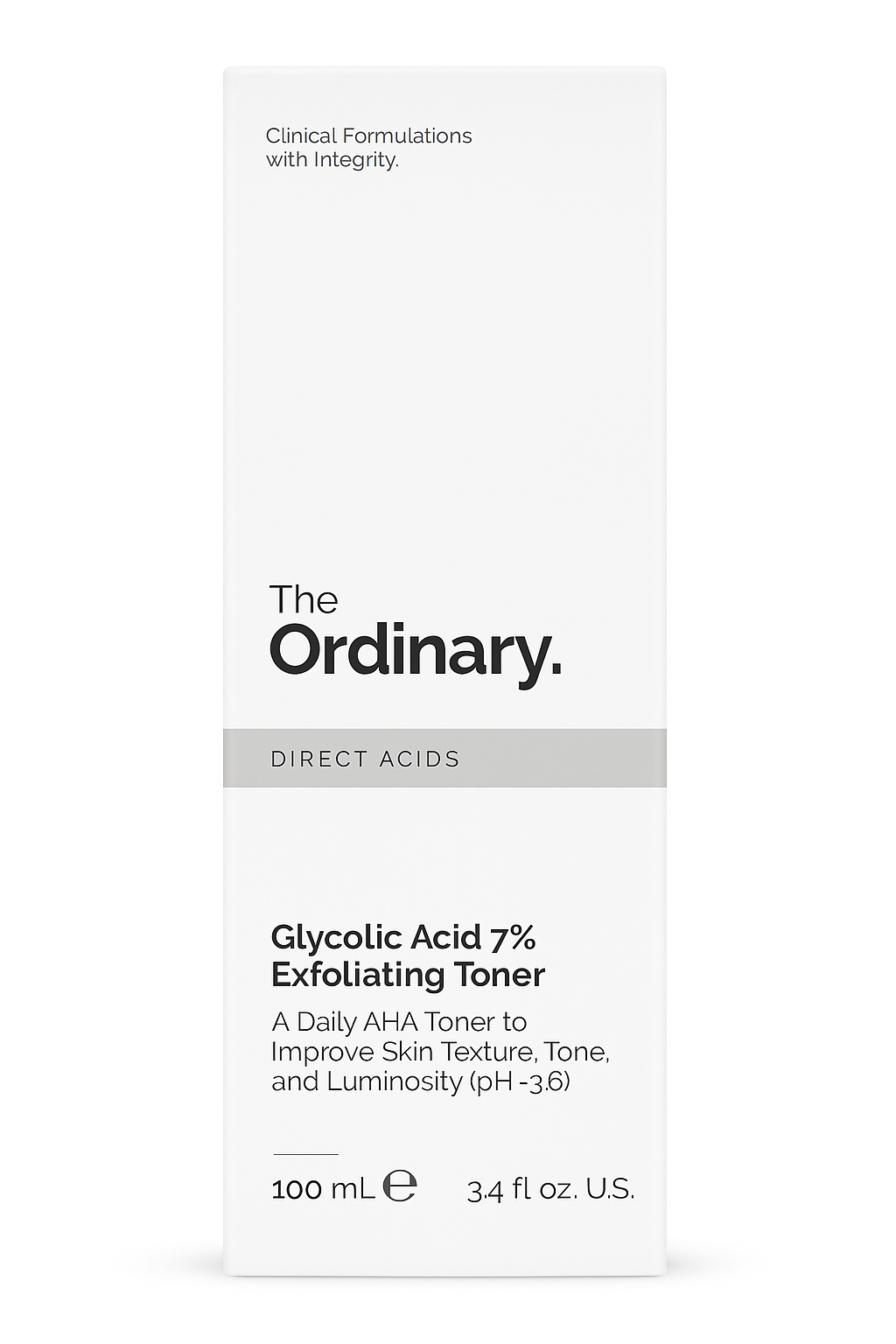 The Ordinary Glycolic Acid 7% Exfoliating Toner – Exfoliačný tonikum s kyselinou glykolovou (100 ml)
