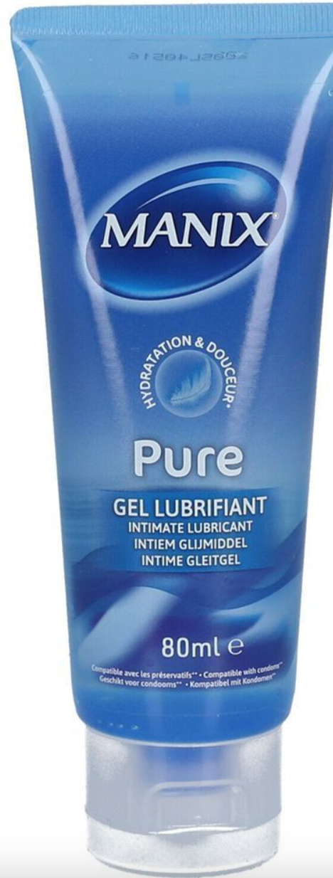 MANIX Pure jemný intímny gél 80 ml
