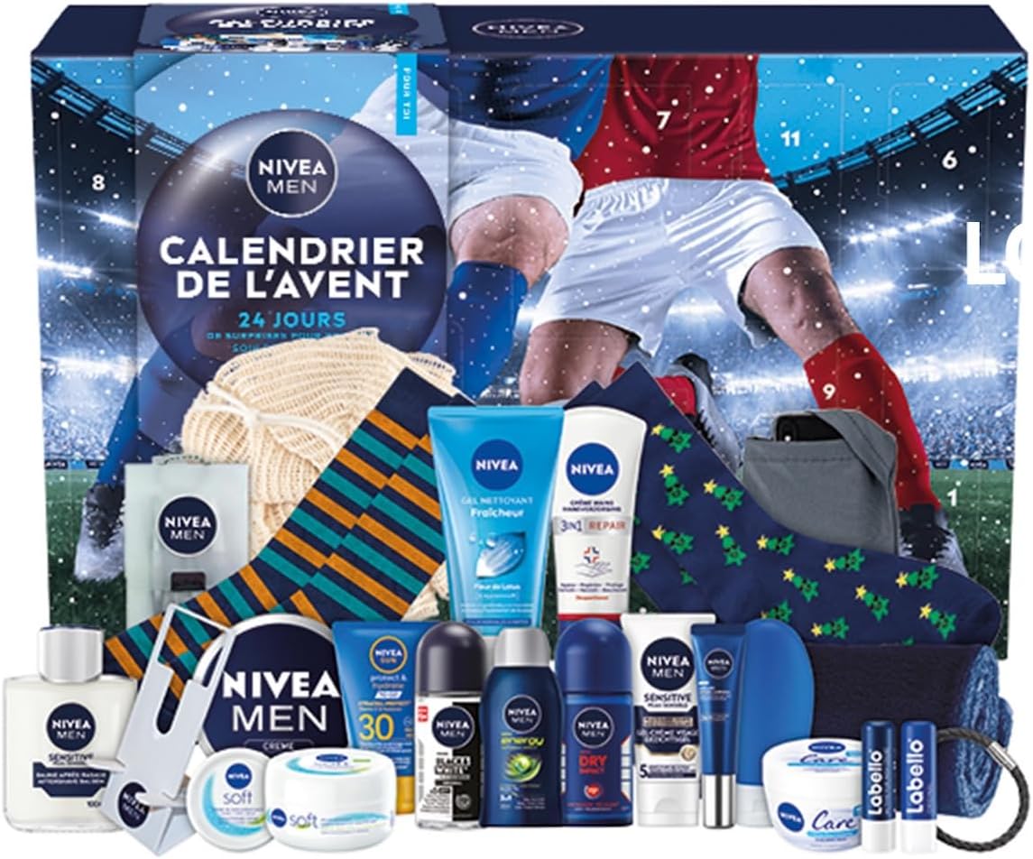 NIVEA MEN - Pánsky adventný kalendár, edícia 2025