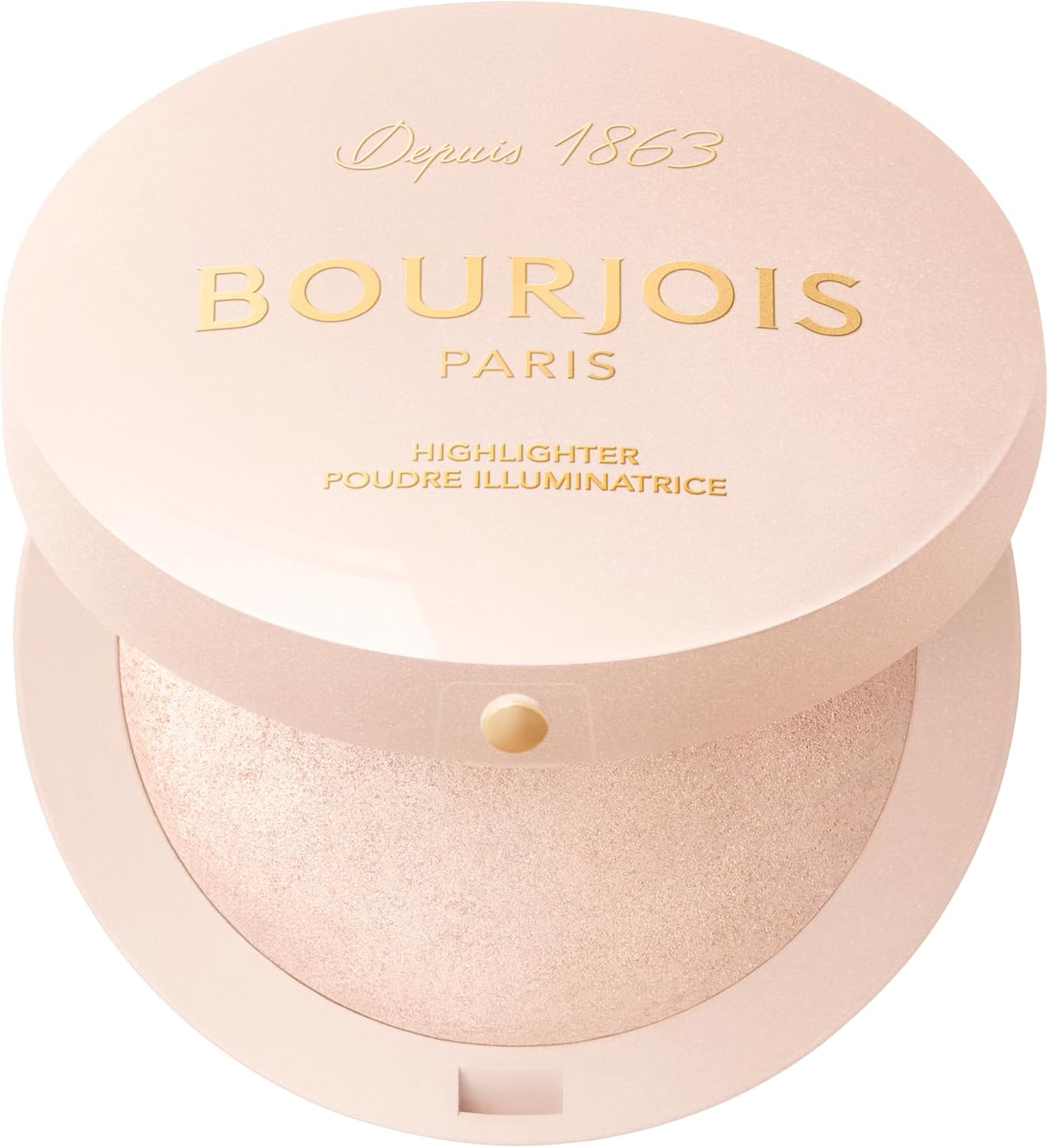 Rozjasňovač Bourjois Maxi Round Pot – 003 Champagne 7 g