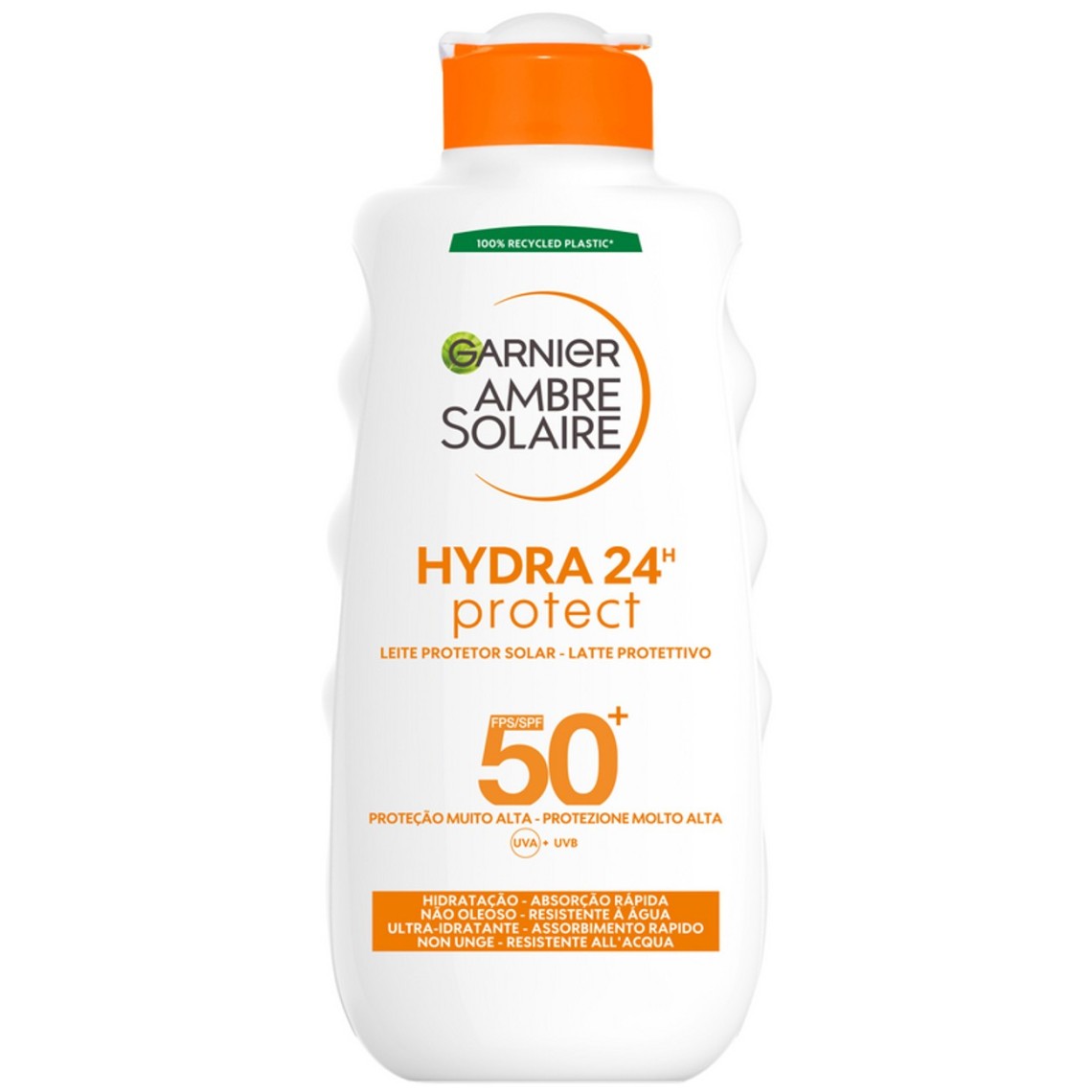 Garnier Ambre Solaire Hydra 24 Protect SPF 50+ – ochranné mlieko na opaľovanie 200 ml