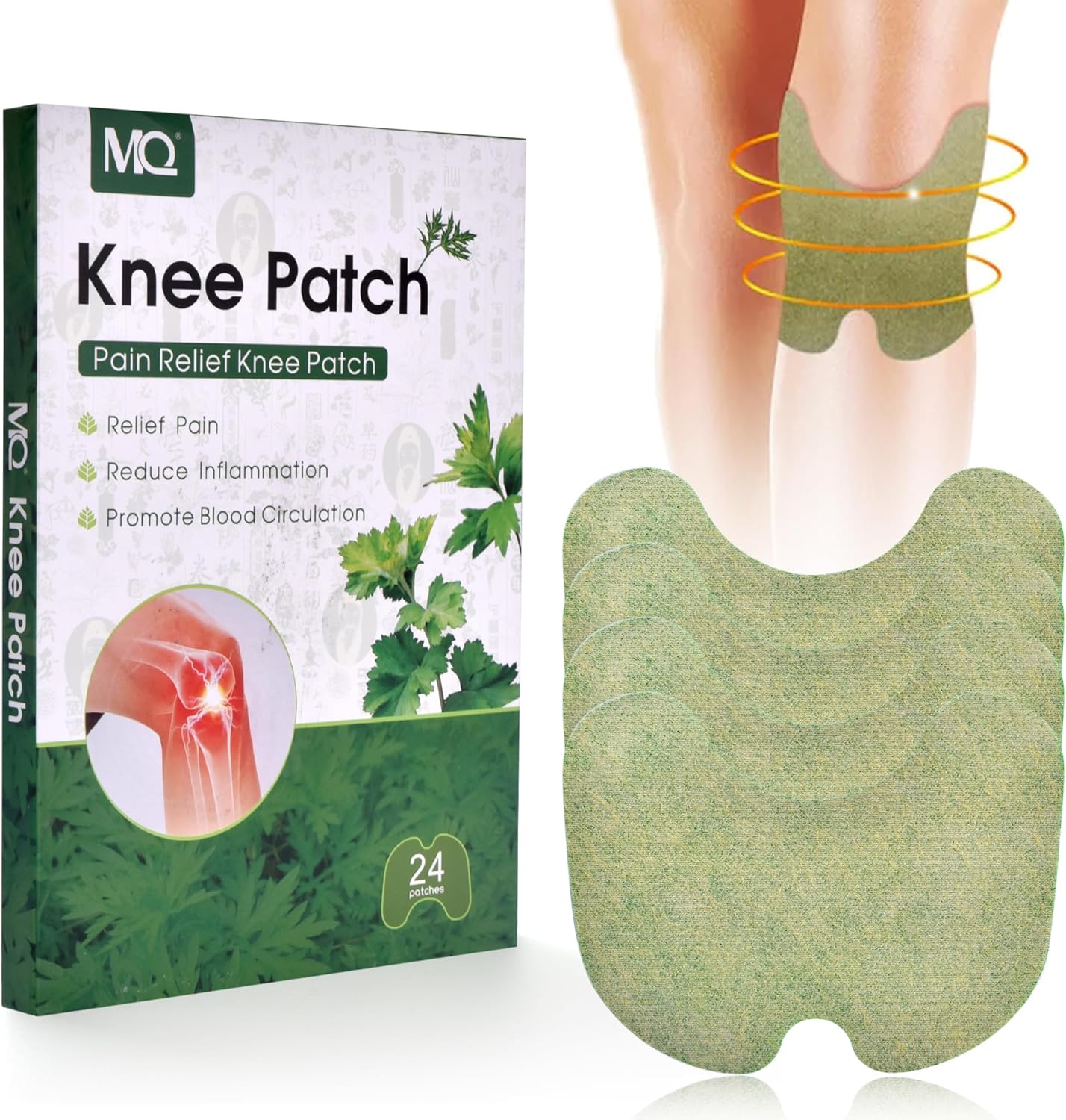 MQ Knee Patch – náplasti na koleno proti bolesti (24 ks)