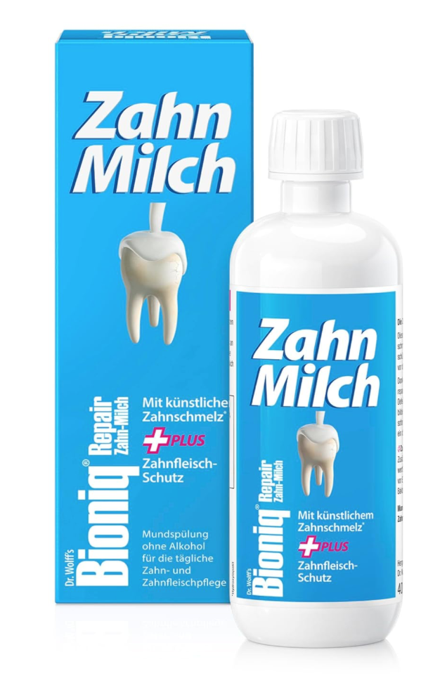 Bioniq Repair Zahn-Milch ústna voda 400 ml (Bez krabičky)