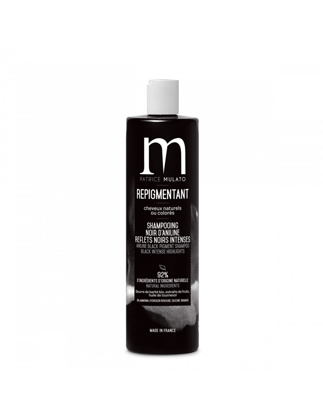 Patrice Mulato - Anilínový repigmentačný šampón čierny 500ml