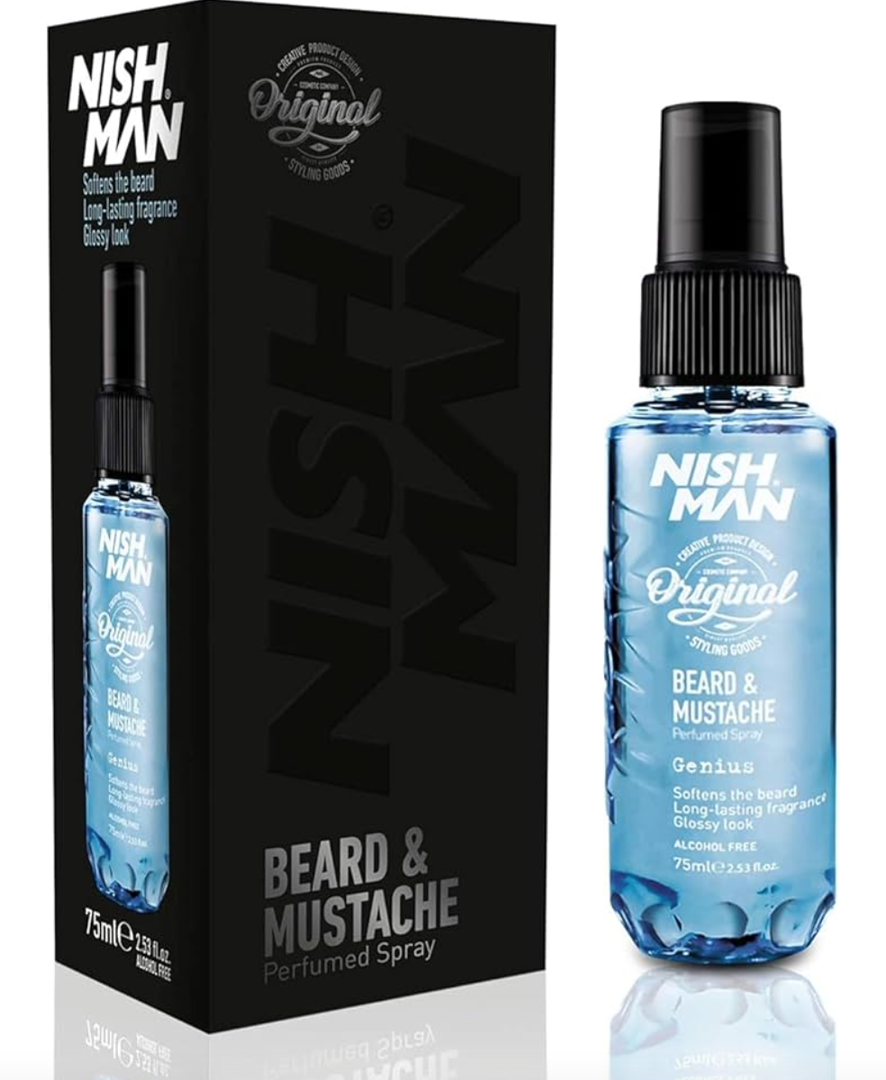 NISH MAN ľahký olej na bradu v spreji 75 ml