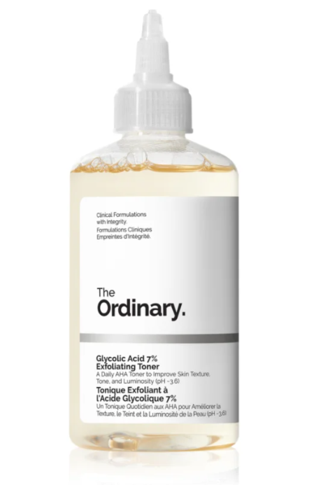 The Ordinary Glycolic Acid 7% Exfoliating Toner – Exfoliačný tonikum s kyselinou glykolovou 240ml
