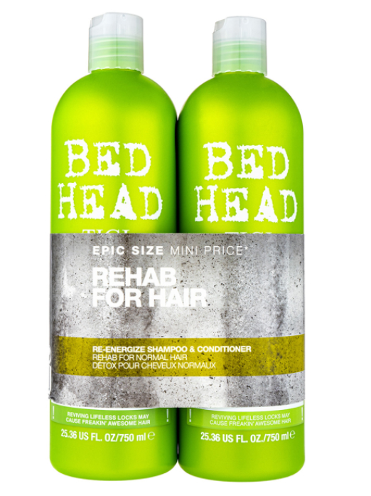 TIGI Bed Head Urban Antidotes Re-Energize -vlasový set revitalizačný šampón a kondicionér, 2x750ml