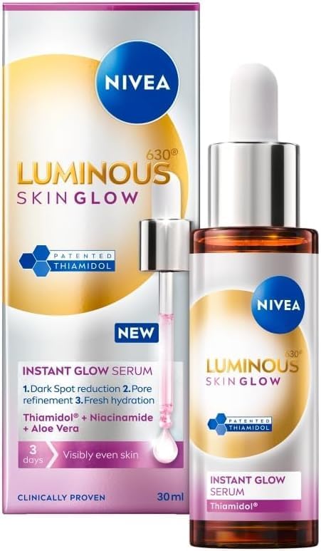 NIVEA Luminous 630 Even Glow Serum s thiamidolom 30 ml