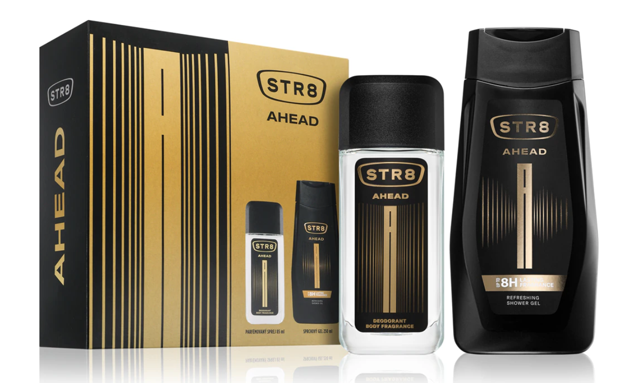 STR8 AHEAD Darčeková sada 250 ml + 85 ml