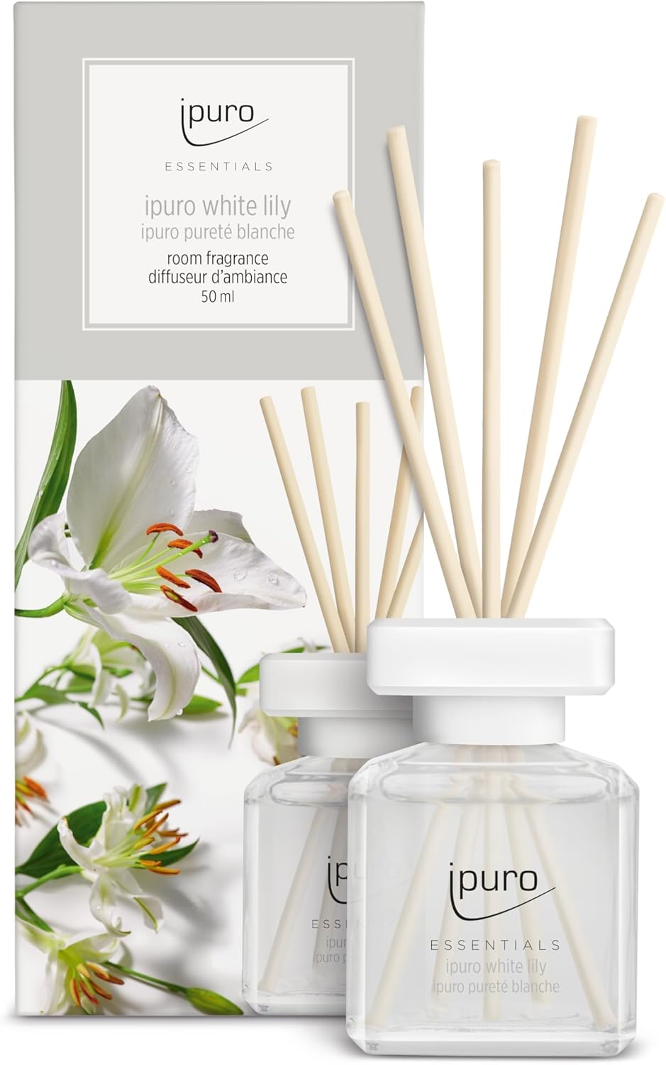 ipuro Essentials Biela Ľalia – Vôňa do Izby 50ml