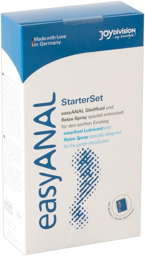 JOYDIVISION Easy Anal Starter Set LUBRICANTE 80ml + Relax Spray 30m