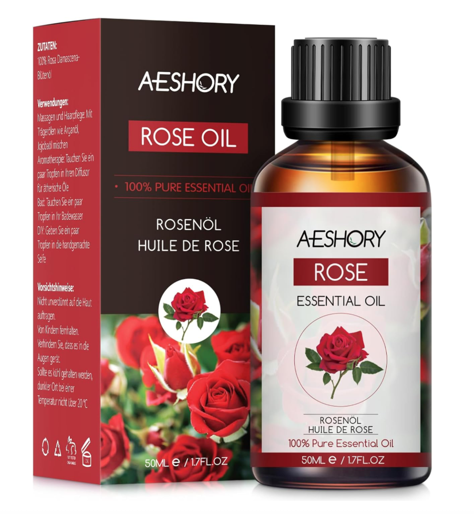 AESHORY Rose 100% Esenciálny olej 50 ml