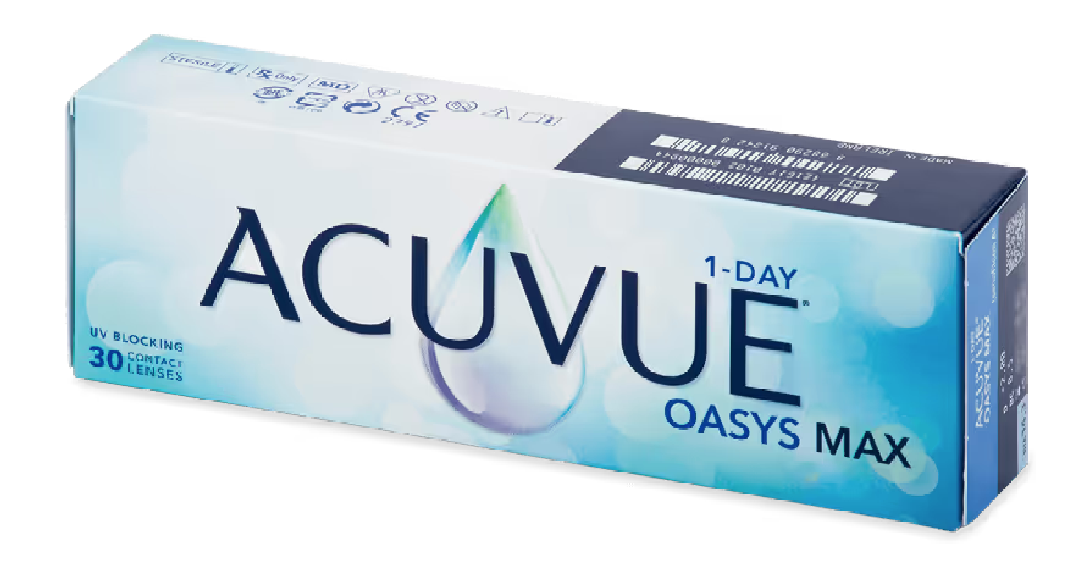 Acuvue Oasys Max 1-Day kontaktné šošovky (+2,25)